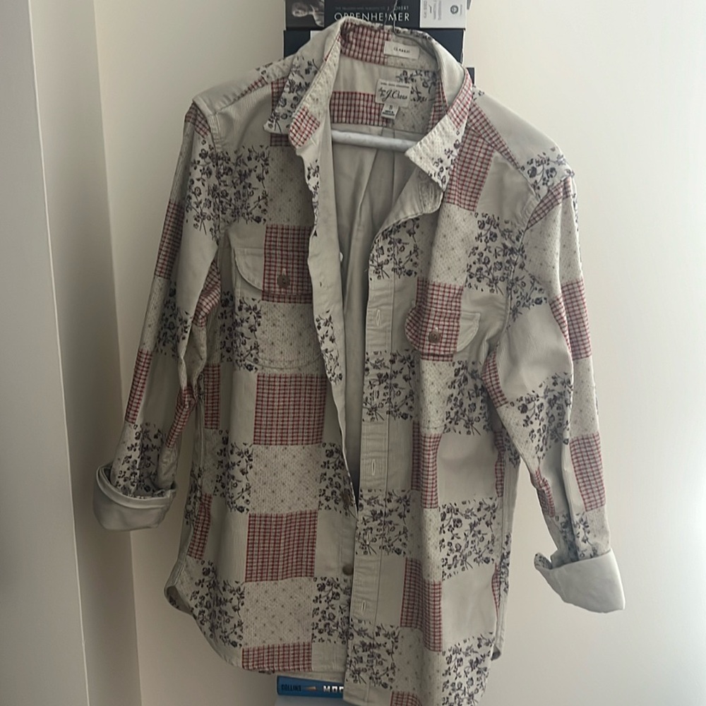Men’s S J Crew Corduroy Button Down